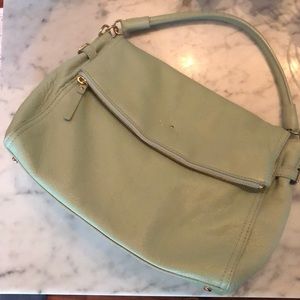 Kate Spade Pebbled Leather Polly Flap Purse